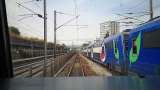 Cab Ride RER D VilliersleBel  Gonesse  Arnouville à Juvisy puis garage Malesherbes [upl. by Demeter]