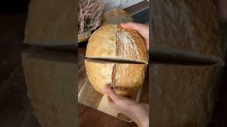 SOURDOUGH BREAD 🤍 sourdough asmr howtomakesourdough bakingbreadsourdoughtips [upl. by Islehc]