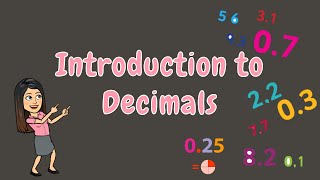 INTRODUCTION TO DECIMALS [upl. by Hentrich]