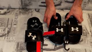 Under Armour Micro G EV Slide Sandals [upl. by Dnomde981]