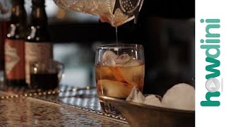 How to make a Maple Bourbon Old Fashioned [upl. by Letnuhs]