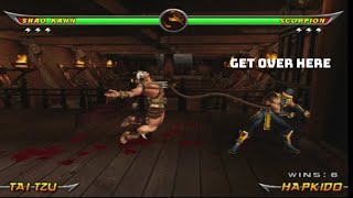 Mortal kombat armageddon scorpion gameplay special move [upl. by Burner]