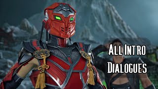 MK1  All Sektor Intro Dialogues [upl. by Fen247]