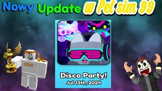 😻Oceniam Nowy 🎊RAVE UPDATE🎊 w PET SIMULATOR 99🌴 [upl. by Damal]