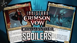 NEW COMMANDERS FROM CRIMSON VOW  Vampire amp Spirit Tribal Decks  Shorts [upl. by Annaesor183]