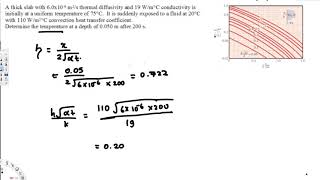 Transient Coduction Semi Infinite Solid  Heat Transfer  Thermofluids [upl. by Tnarg]