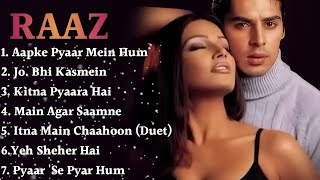 Raaz Movie All Songs  Blockbuster Movie  Bipasha Basu Dino Morea  Aapke Pyaar Mein  Hits Songs [upl. by Menken]