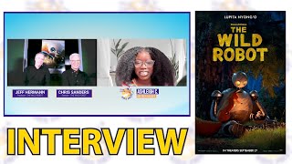 Ashleigh C interviews Chris Sanders and Jeff Hermann about The Wild Robot [upl. by Alracal831]