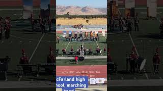 McFarland high school marching band at orange cove CA Nov092024 [upl. by Leunamesoj]