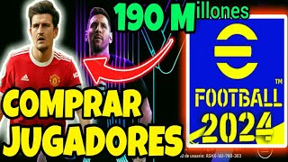 Como COMPRAR JUGADORES en EFOOTBALL 2024 ✅ [upl. by Nivle]