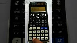 How to interpolate using CASIO fx991ex calculator [upl. by Clie]