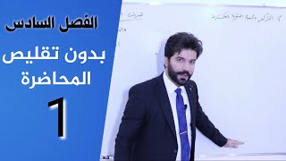 كيمياء الثالث متوسط  الفصل السادس العضوية المحاضرة1منهج 2024 [upl. by Barnaby231]