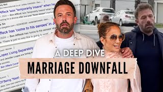 Ben Affleck amp Jennifer Lopezs Marriage is DOOMED a deep dive [upl. by Eidak271]