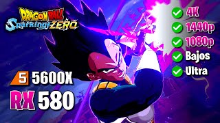 ✅ RX 580 ✅ DRAGON BALL SPARKING ZERO ✅ 1080p  1440p  4K 🔴 ¿ES JUGABLE 🔴 [upl. by Arihas]