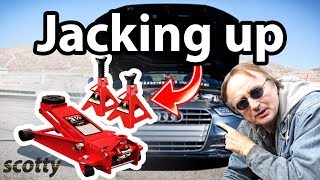 How to Jack Up Your Car The Right Way [upl. by Arley196]