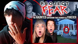 First Time Watching PROJECT FEAR  The Haunted Sanitarium that Changed Us Forever REACTION [upl. by Shaner316]