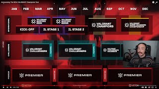 Riot announce 2024 VCT schedule But is it any good [upl. by Ynohtnael]