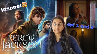 This show is so good  Percy Jackson and the Olypians Episode 1 and 2 Reaction [upl. by Schonfield]