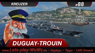 World of Warships Replay 88 DuguayTrouin  6 Kills  97K  deutsch [upl. by Suoivatco]