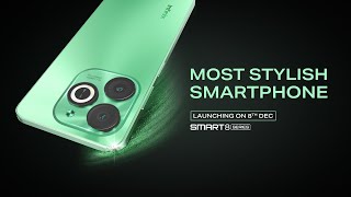 Infinix Smart 8HD  Segments 1st 90Hz PunchHole Magic Ring 5000mAh Battery  Launching 8th Dec [upl. by Lally]