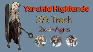 Yzrahid Highlands Succession Nova 37k Trash 2xLSAgris  Black Desert Online [upl. by Seabrook]