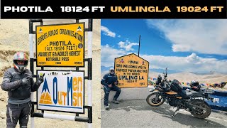 Welcome to world highest motorable road Umlingla pass Nyoma to Umlingla pass  Ladakh  Episode13 [upl. by Ahsenal585]