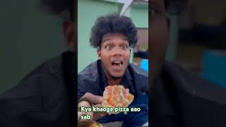 Pizza khaogecomedy surajroxfunnyvib surajroxfunnyvibe surjrox [upl. by Sug420]