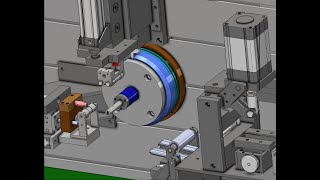 Winding machineindustrial 3D model machineworldnet P740 [upl. by Nac]