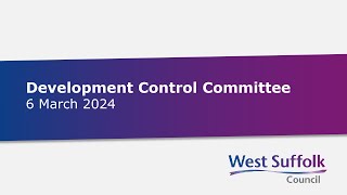 Development Control Committee 3 April 2024 [upl. by Carlo172]