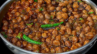 छोले बनाने का ये नया तरीका देखकर आप बाहर खाना भूल जाओगे  NO ONIONTOMATO GARLIC  CHANA MASALA [upl. by Ydissak]