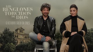 Bárbara Lennie y Javier Beltrán presentan Los renglones torcidos de Dios [upl. by Ellenod]