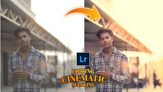 CINEMATIC masking in lightroom  lightroom masking tutorial [upl. by Narruc]