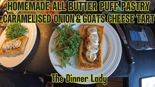 ALL BUTTER CARAMALISED ONIONampGOATS CHEESE TARTS [upl. by Seluj151]