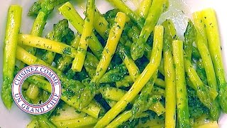 Asperges sautées à cru [upl. by Paddie]