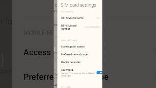 How to change network type 4G to 3G to 2G shortsfeed [upl. by Akamahs217]