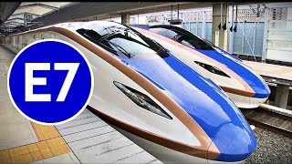 E7 Hokuriku Shinkansen  Special ᴴᴰ ● 北陸新幹線 [upl. by Ring]