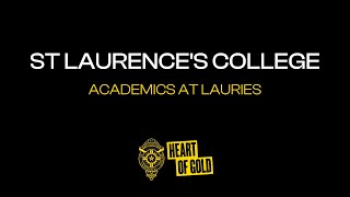 Academics at St Laurences College [upl. by Ambros]