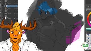 Art  Spoopy art chillstream [upl. by Demetrius]