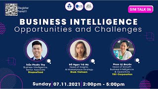 SIMTALK 6 BUSINESS INTELLIGENCE  OPPORTUNITIES AND CHALLENGES [upl. by Pals]