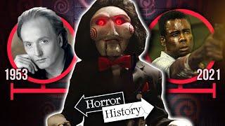 The Saw Timeline  Horror History [upl. by Ahseim]