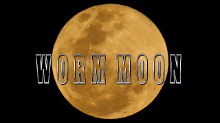 Worm Moon 2024  Full Moon in March 2024 [upl. by Saum944]