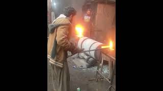 production and casting process of metal roller casting metalcasting amazing amazingtechnology [upl. by Ytissahc725]