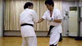 Kyokushinkai vs Yushinkai  Karate Sparring  osaka 2006 [upl. by Dowd]