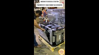 Unboxing the Briggs amp Stratton PowerProtect 26kW PP26 Standby Gas Generator Model  SAPP2640658 [upl. by Deer]