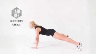 Exercise Library Plank Jacks [upl. by Moscow]