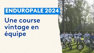 Enduropale du Touquet 2024 Yamaha en équipe à la course vintage [upl. by Anas209]