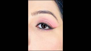 Easy eyeshadow tutorial with smudged eyeliner eyelinerhack eyemakeup shortseyelinertutorial [upl. by Ahseirej515]