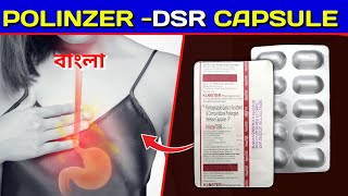 PolinzerDSR Capsule  Pantoprazole and Domperidone Capsule Review in Bengali [upl. by Patt]