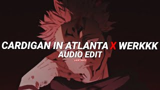 rocking a cardigan in Atlanta x werkkk  Lil shordie scott tisakorean edit audio [upl. by Adnam]