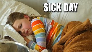 Our 6yearold got sick at the worst time  Cara’s Postpartum Routine [upl. by Susie]